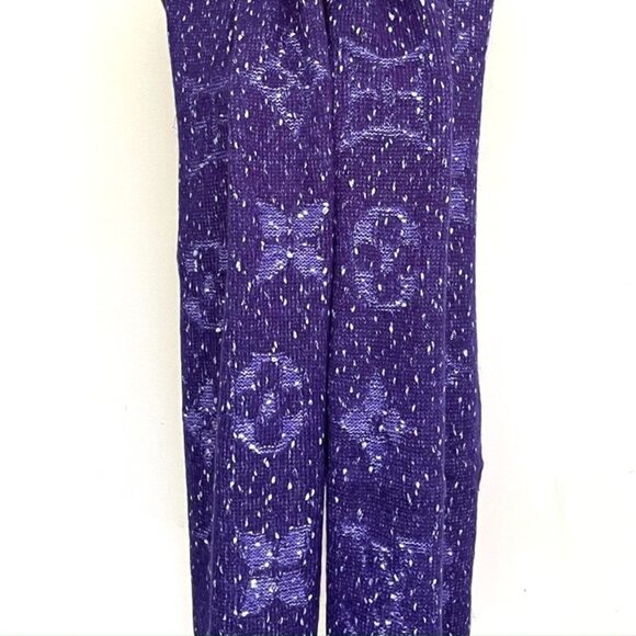 Louis Vuitton Wool Wrap Medallion Logomania Purple Reversible Scarf - Picture 8 of 12